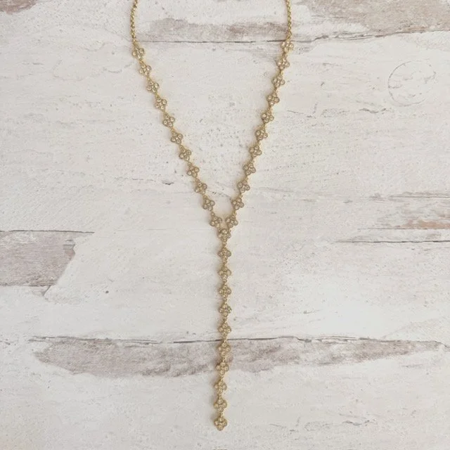Micro Rounded Cross Lariet