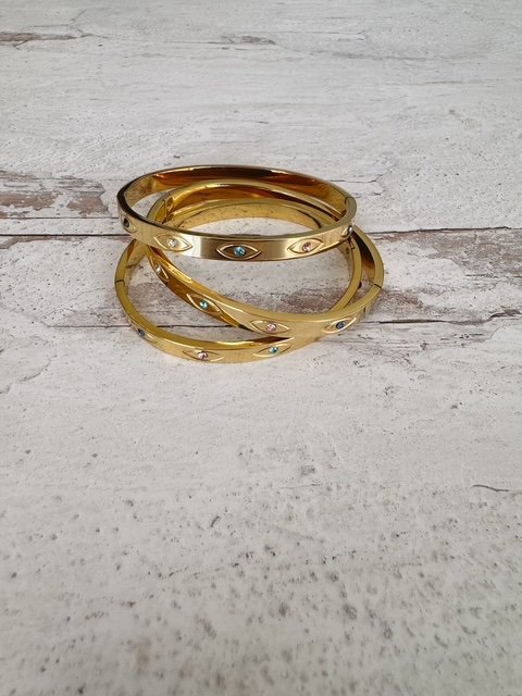 Evil Eye Cuff Bracelet