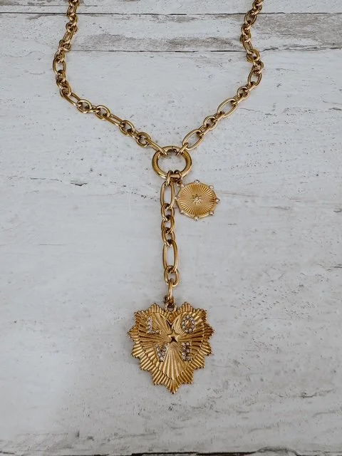 New Chunky Charmed Lariat