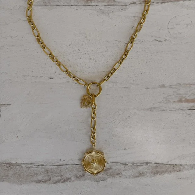 New Chunky Charmed Lariat