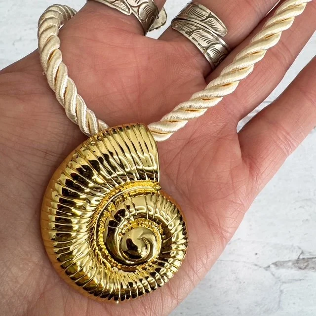 Rope Chain Sea Shell