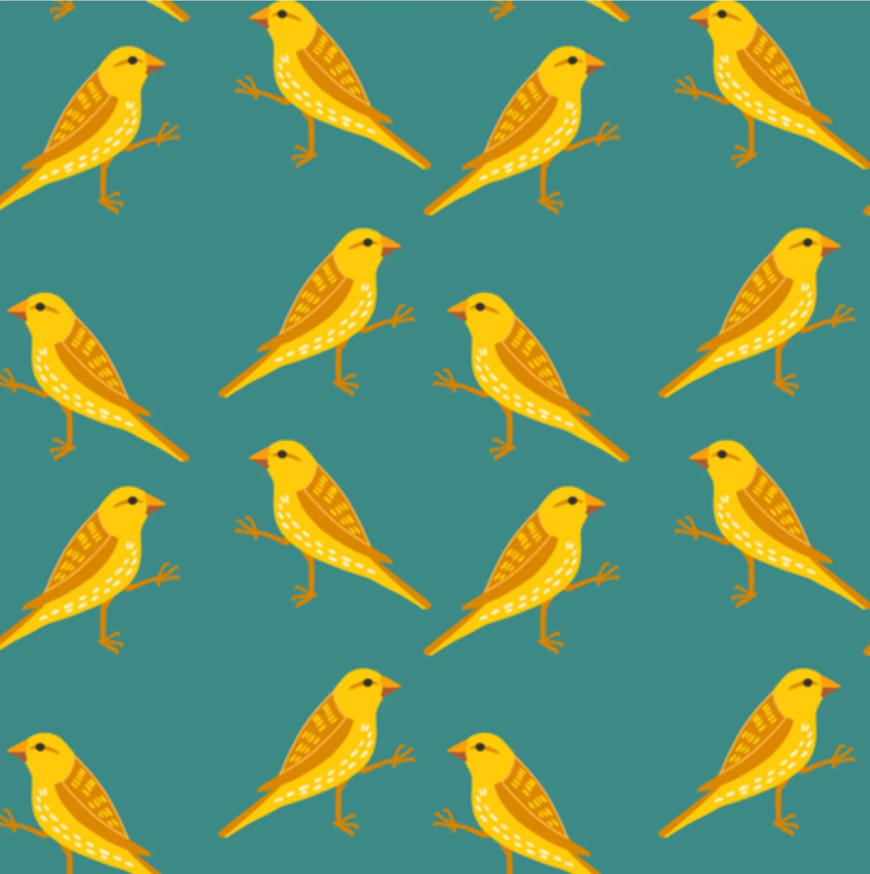 I pulled this right from Spoonflower, so I apologize that the resolution isn't great (the original file is much cleaner!) See? A repeating pattern!