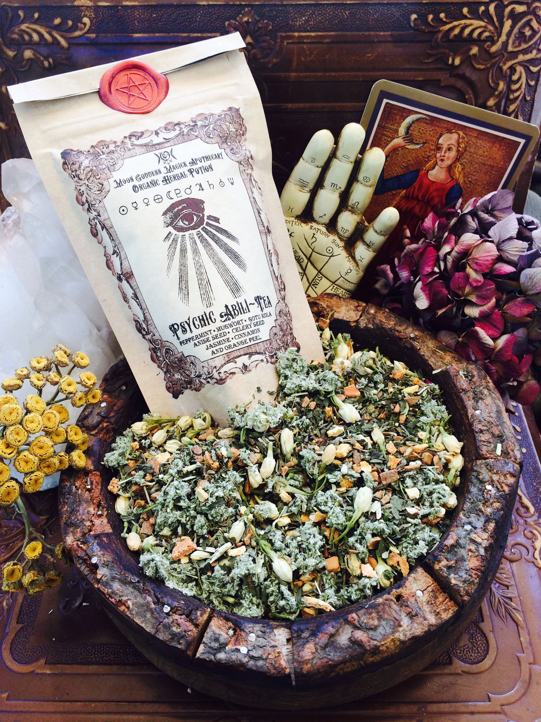Awaken your third eye... Psychic Tea by MoonGoddessMagick