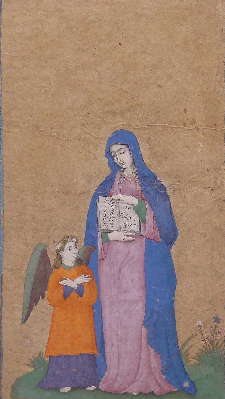 The Virgin Mary with an Angel