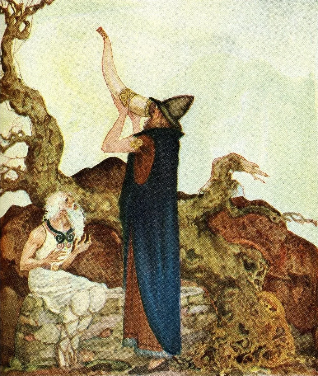 Odin at Mimir's Well