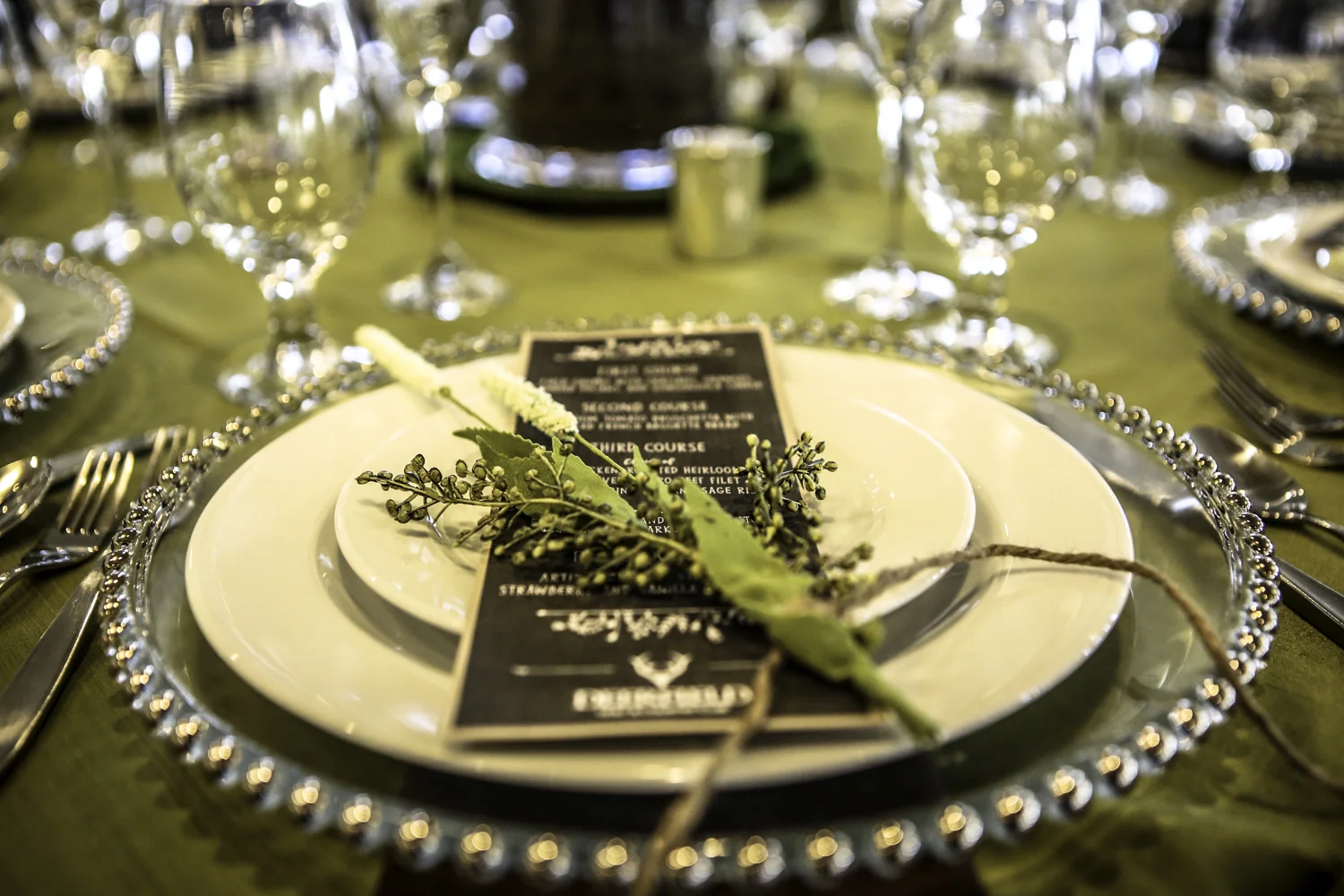 Deerfield Table Setup