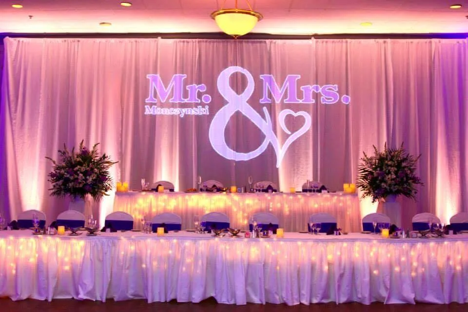 Radisson Riverside Head Table Lighting