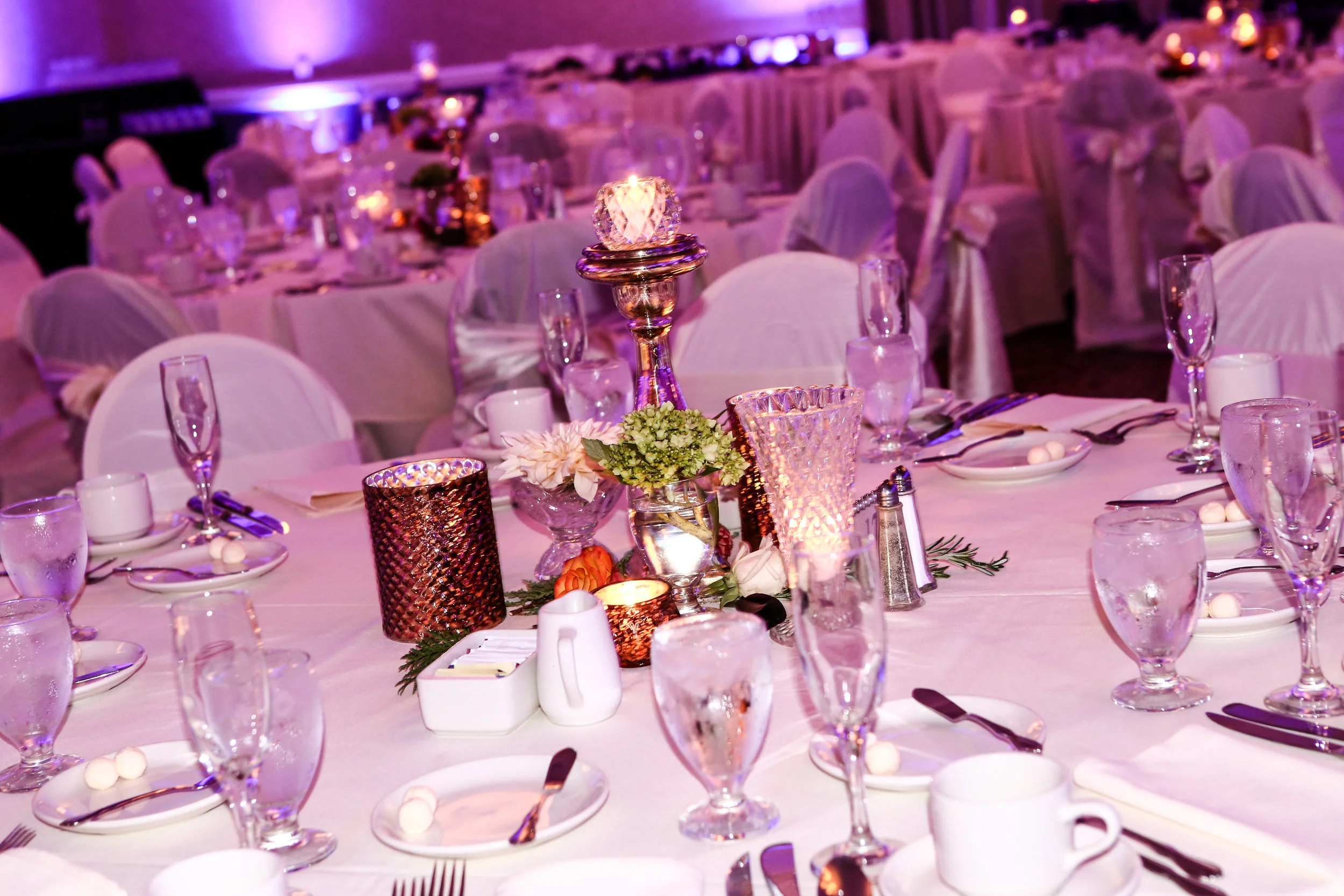 RIT Table Setup with Lighting
