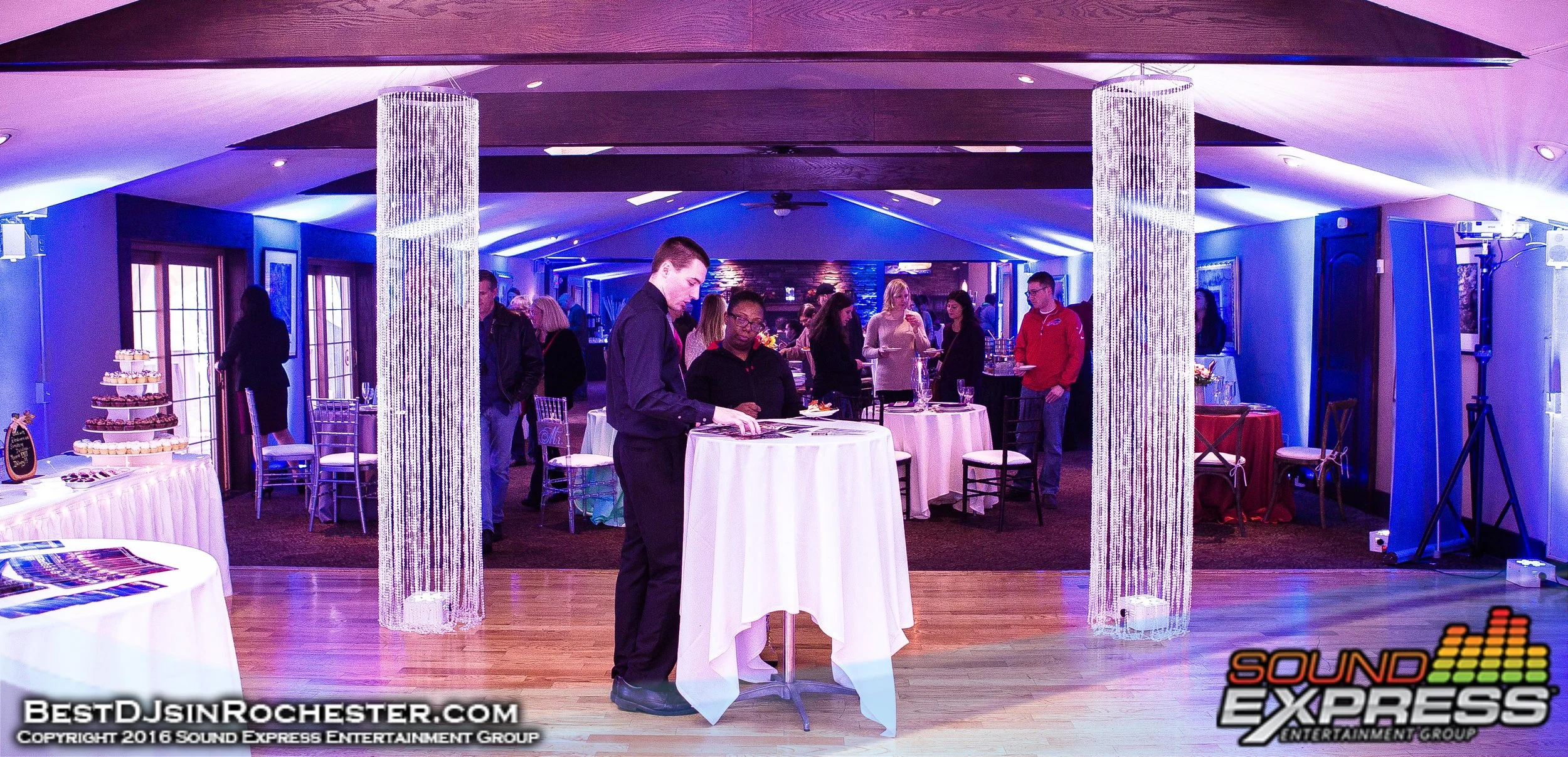 Glendoveers Tasting Event Lighting & Decor