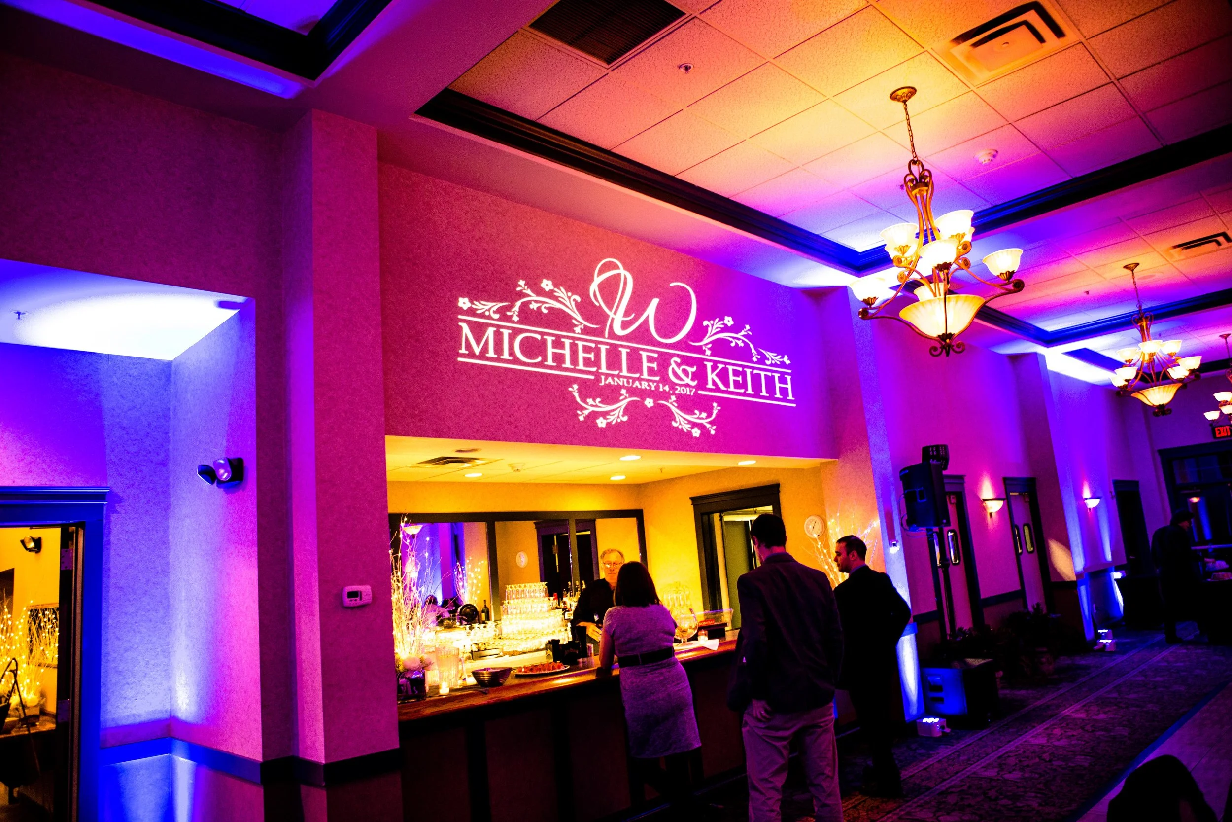 Monogram and Lighting at Belhurst
