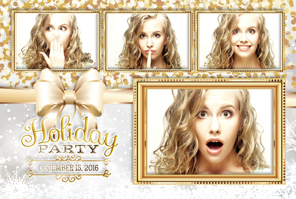 Photo Booth Holiday Party Template