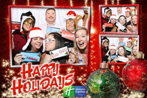 Photo Booth Holiday Party Template