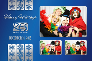 Photo Booth Holiday Party Template