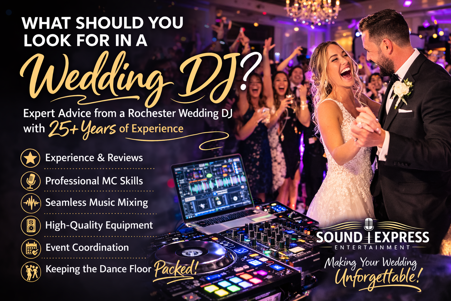 What Should I Look for in a Wedding DJ? | Rochester, NY Expert Guide