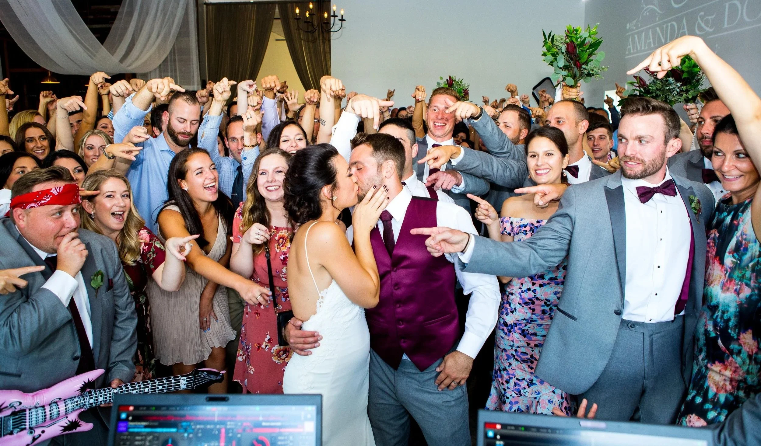 High-energy wedding DJ in Rochester NY keeping the dance floor packed - Sound Express Entertainment
