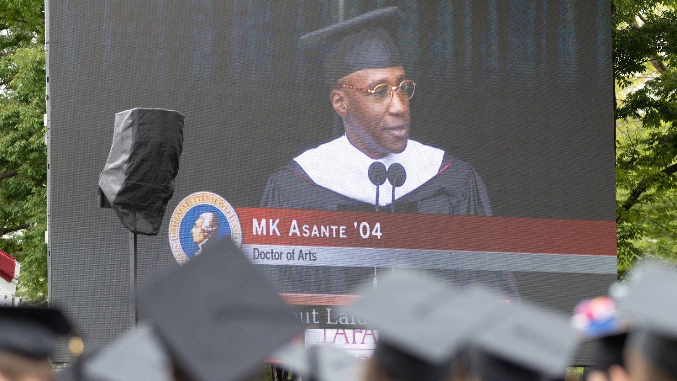 MK Asante, Lafayette College Class of 2004 gave one of the most meaningful inspiring heartfelt commencement speeches I have ever heard.My ears were listening but my focus was to match the impact of his words on the diverse faces of the graduates. Tha