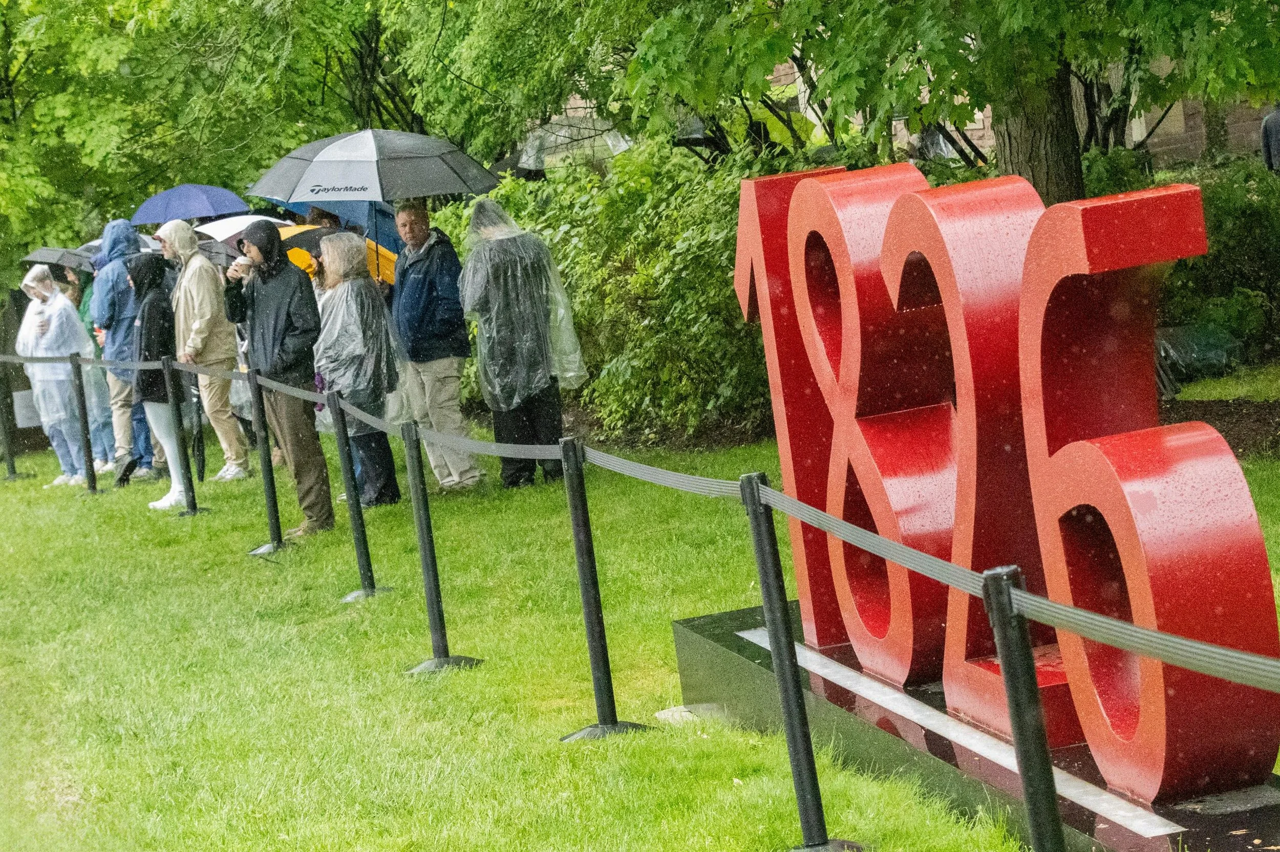 Historic moments- rain or shine.
Lafayette College&rsquo;s 191st Commencement