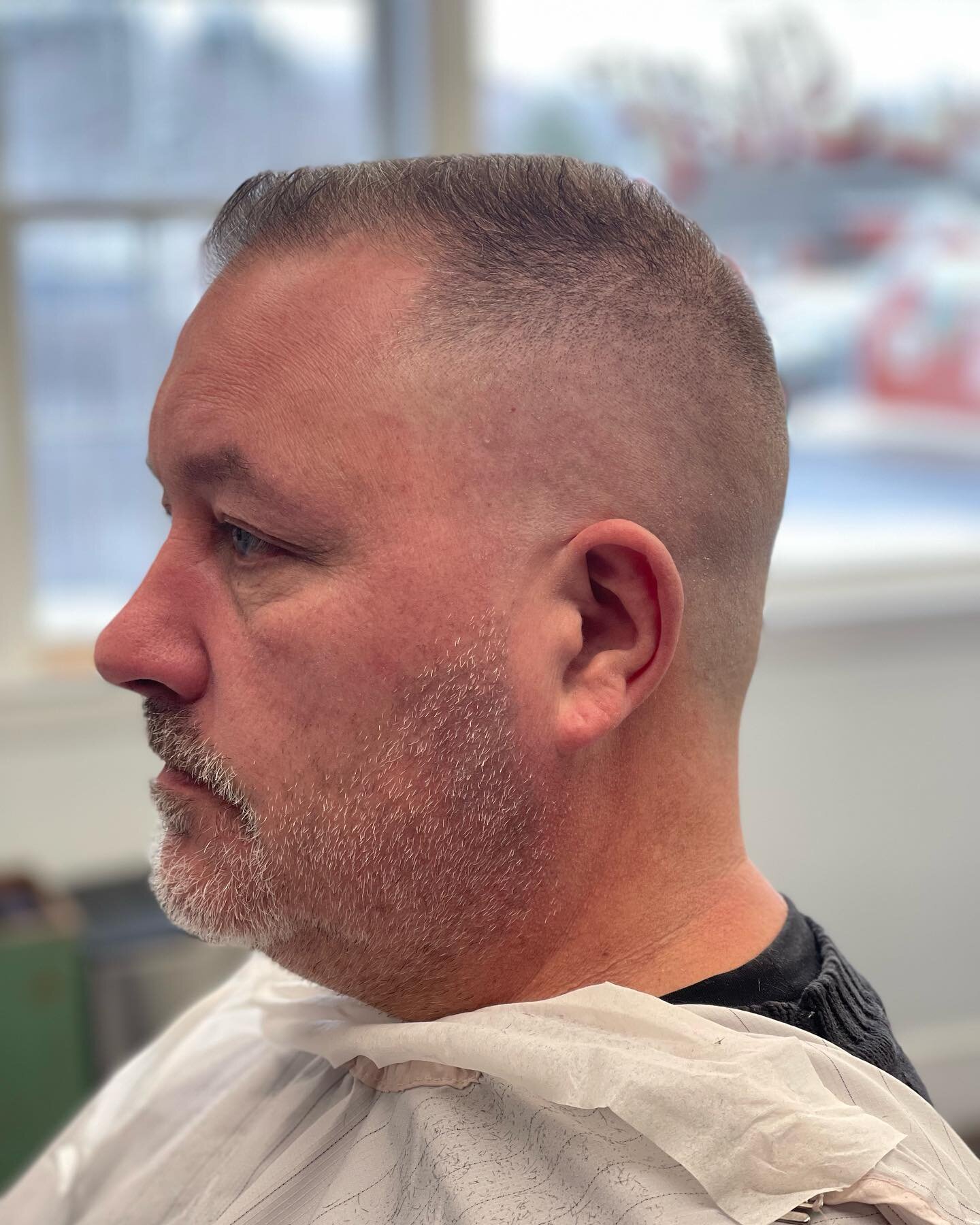 Thankfully there are still a few people asking for a classic #flattop - it&rsquo;s one of my favorite haircuts to do. It really tests the sculpting/free hand side of cutting hair.