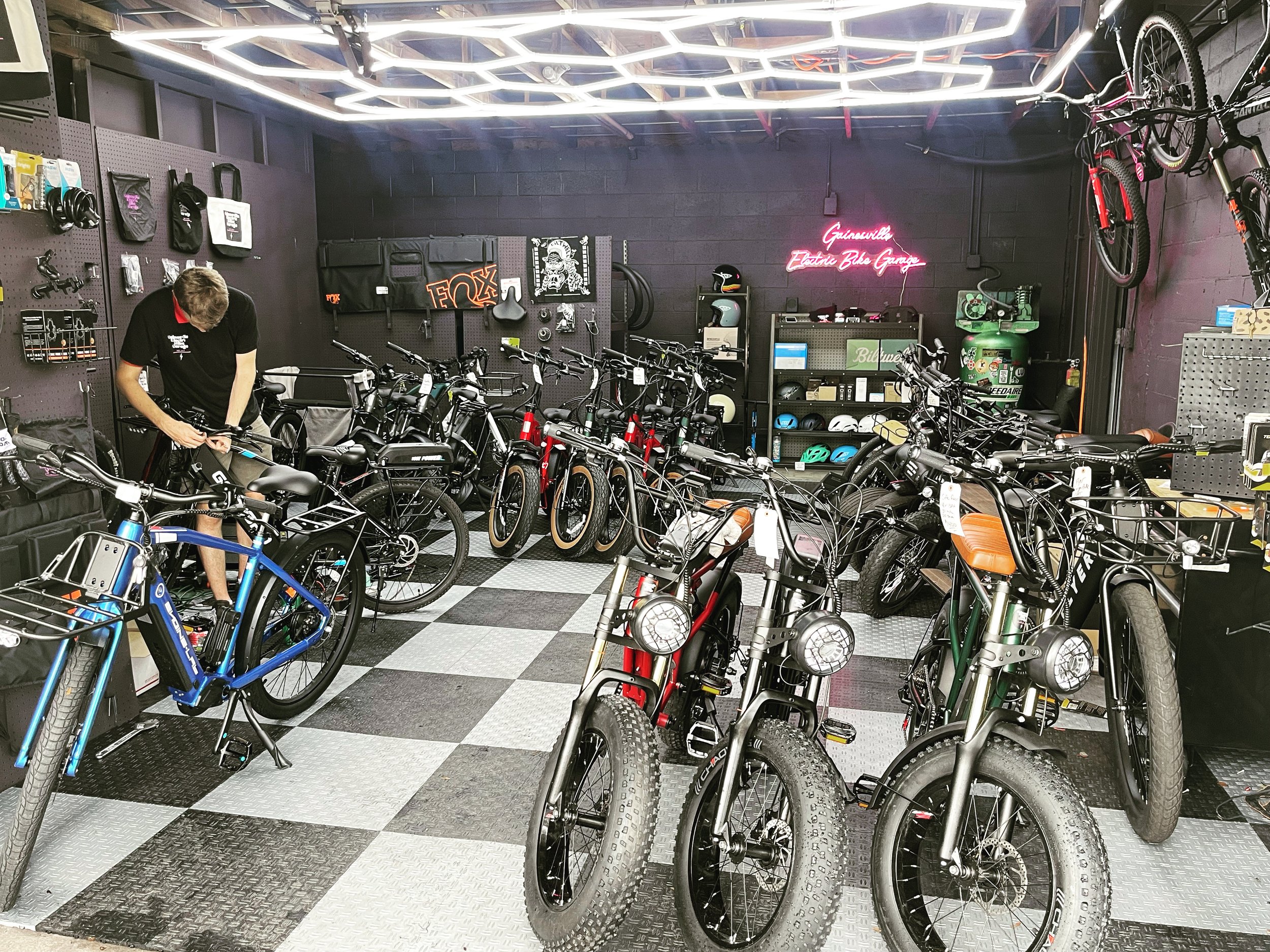 Gainesville Electric Bike Garage