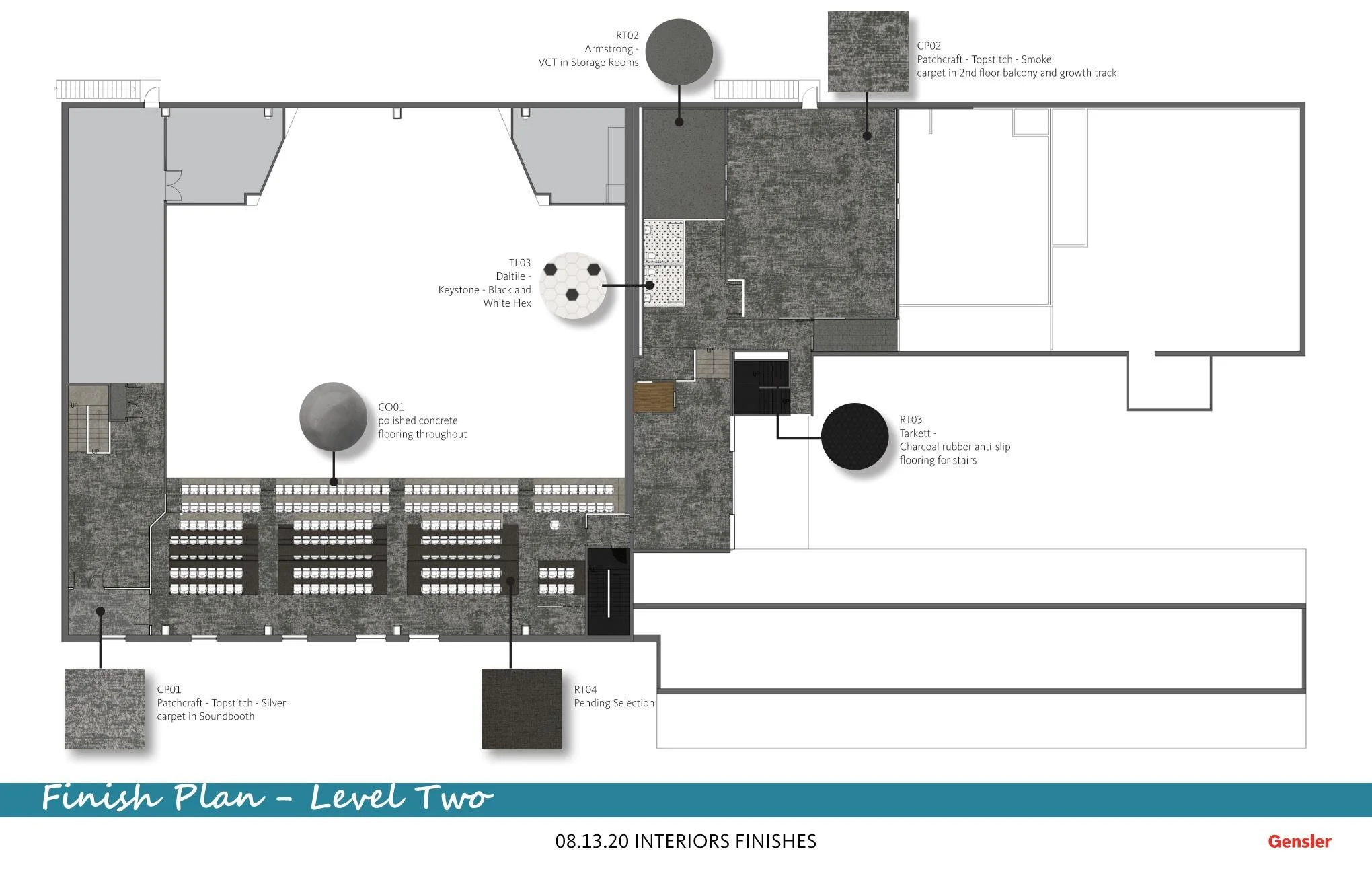 Second Floor Rendered Floor Plan