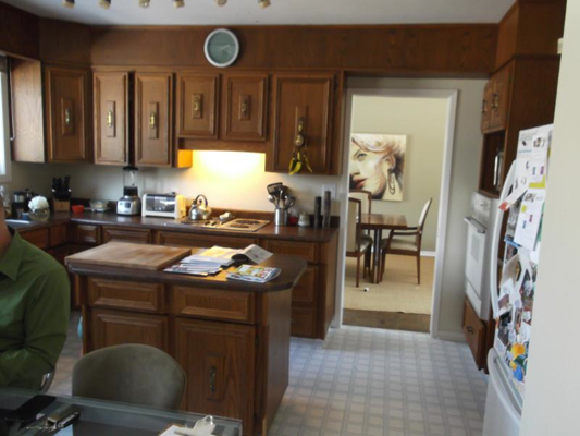 Kitchen Before Photo