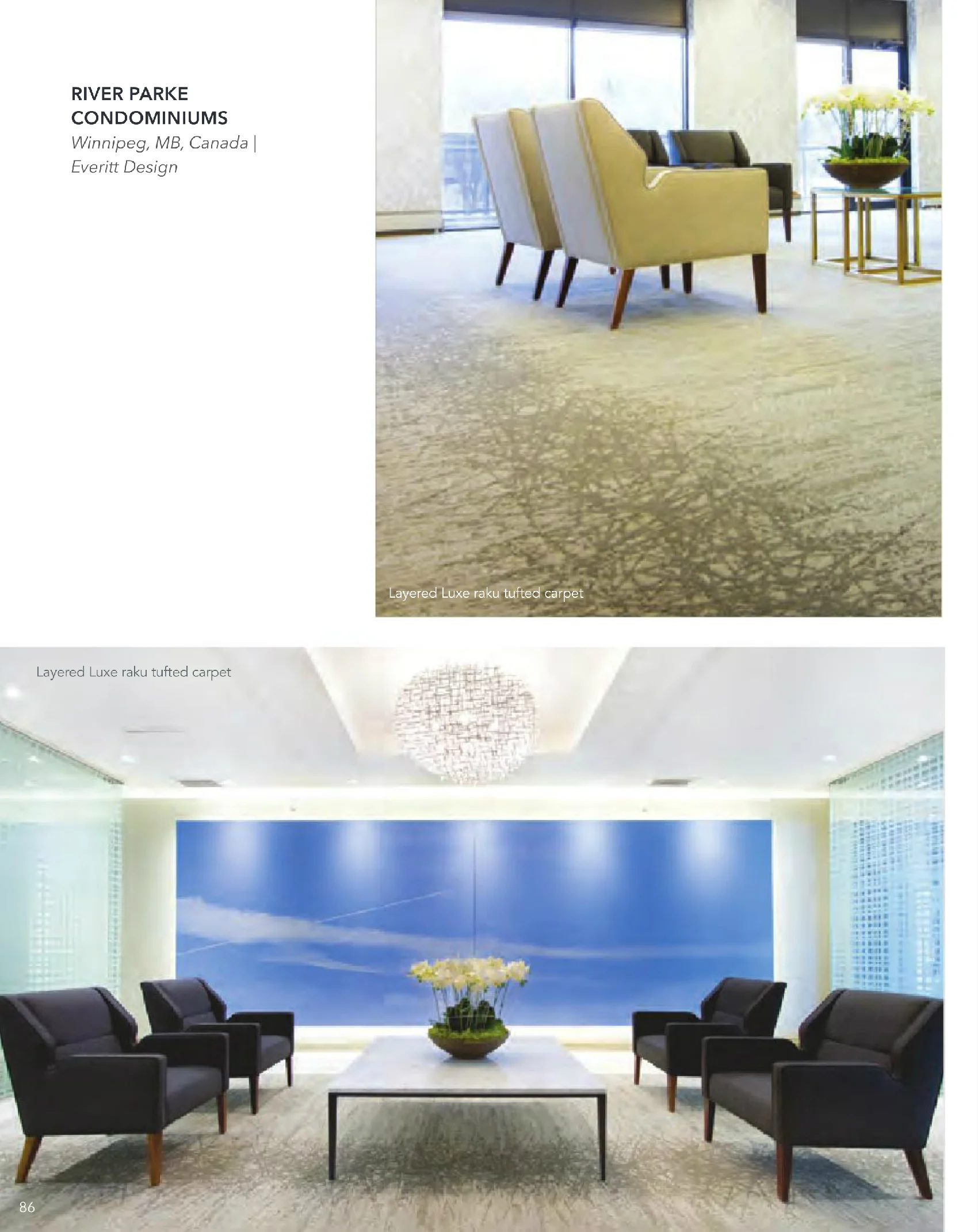 Page 86 in the Shaw Hospitality Look Book 2016