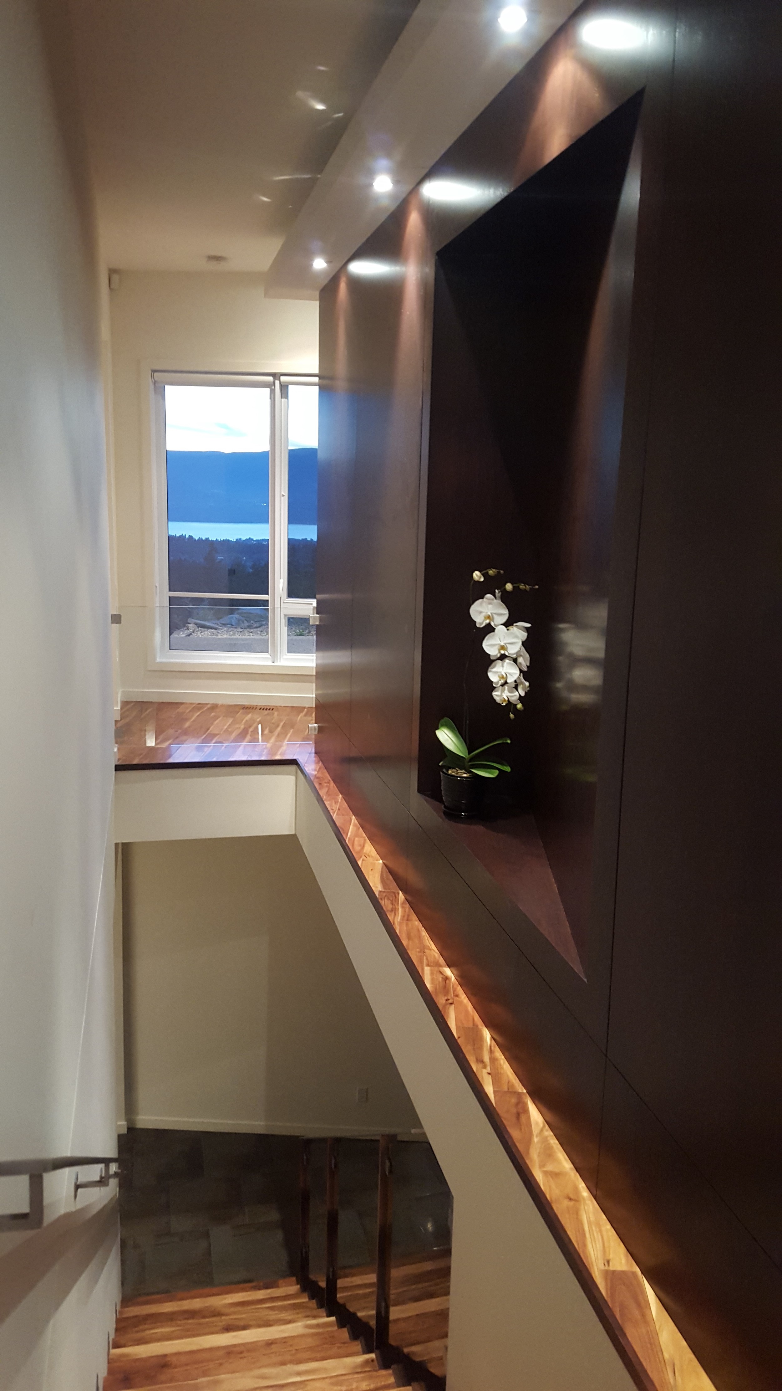 Stairs to lower level