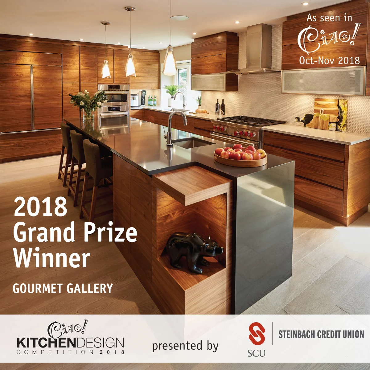 Best Kitchen of the Year - Ciao Magazine 2018