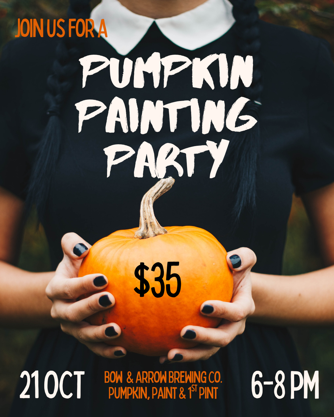 Food Truck: Cielo Azul // 6-8PM Pumpkin Painting