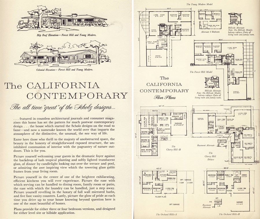 Adapted from Ramon Alvarez , former Forest Hill resident and expert on '50s architectural design Donald J. Scholz.