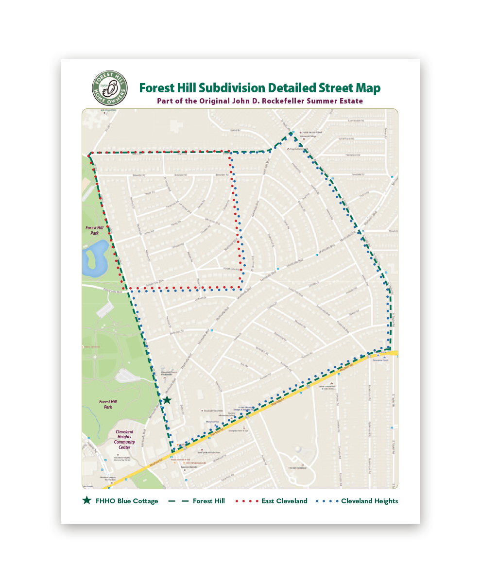 Detailed Street Map