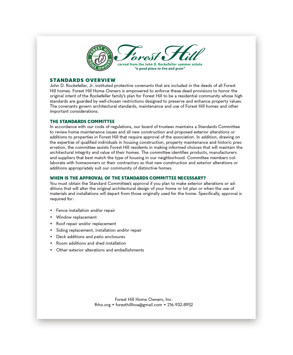 Standards Applications