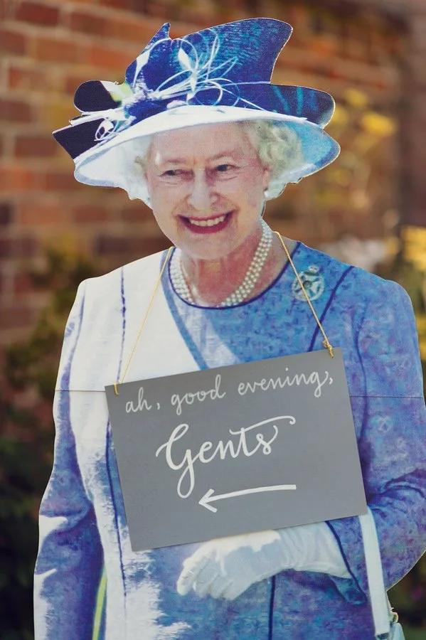 Gents' loo sign