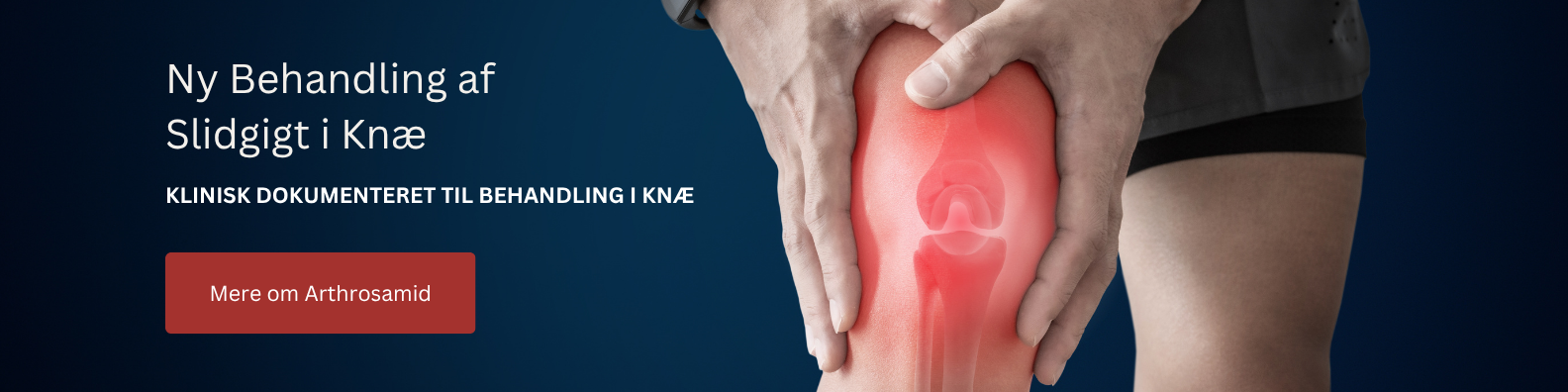   Ny behandling af Slidgigt i Knæ  