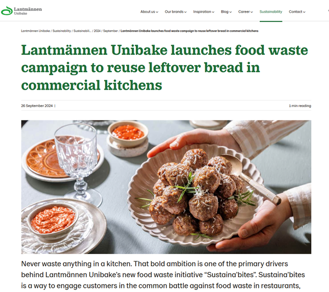 Sustaina'bites Launch