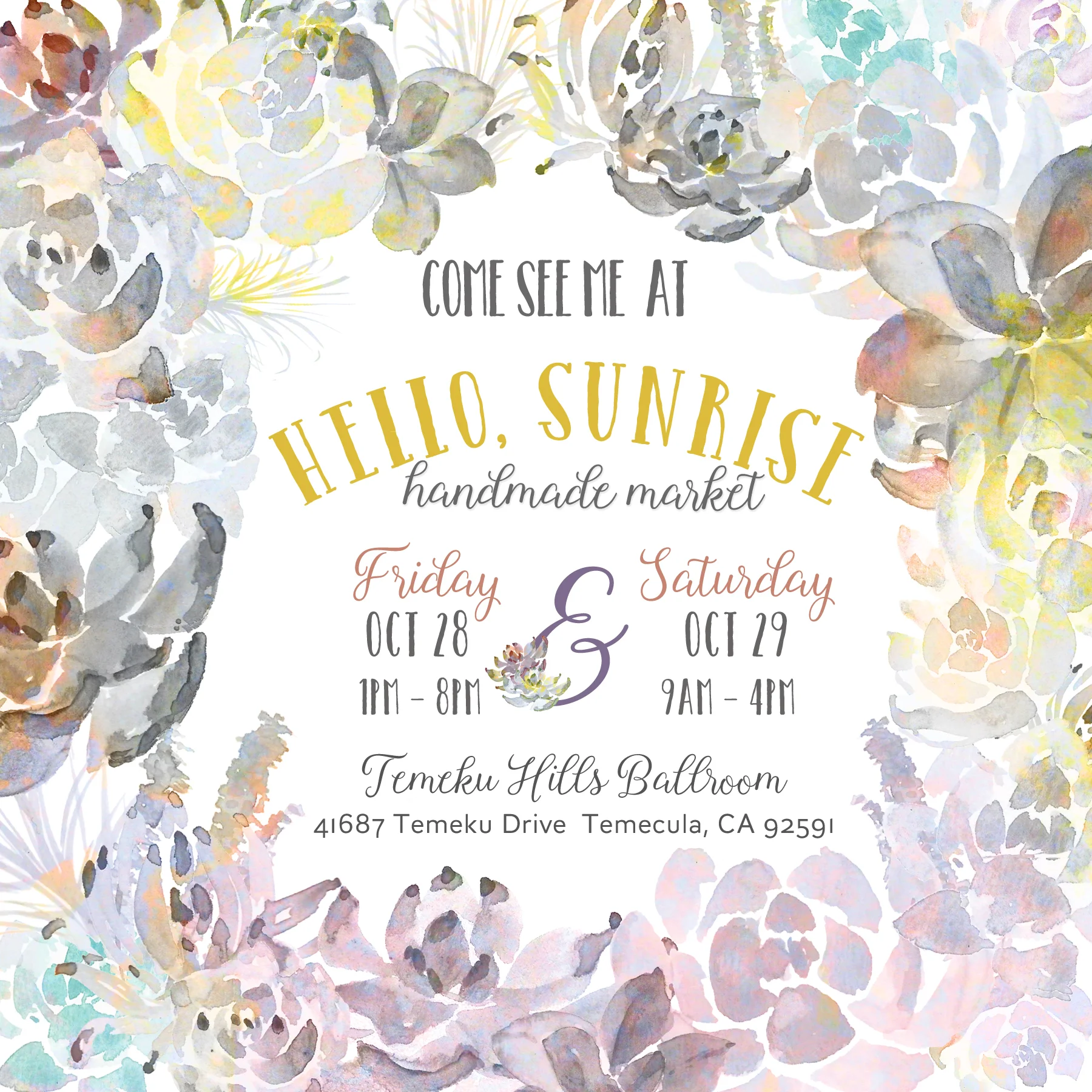 Hello Sunrise Market Temecula, CA 