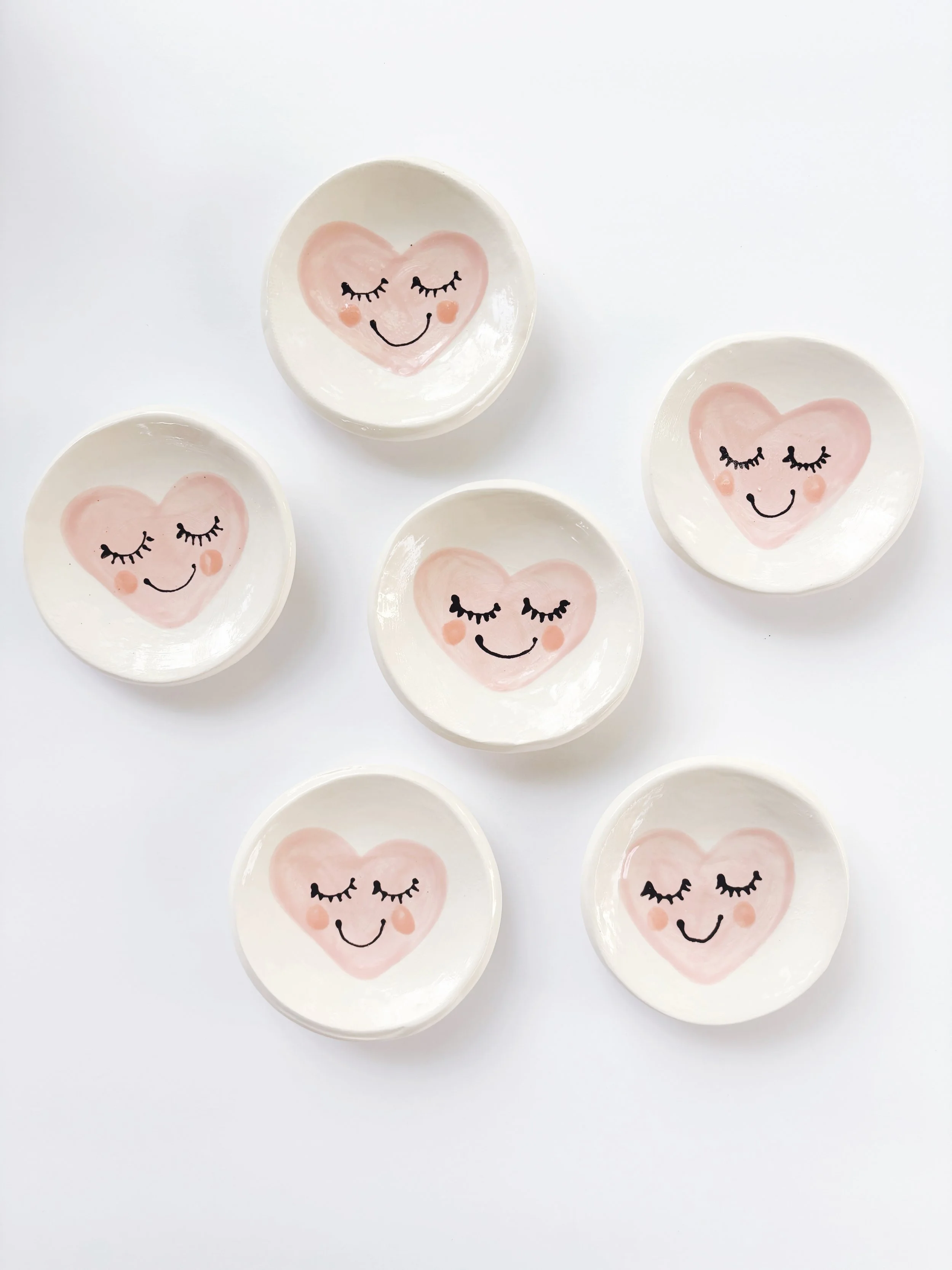 Happy Hearts Ring Dishes