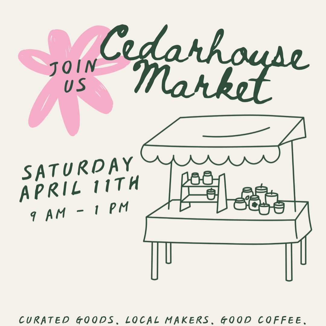 Rain tried to cancel our plans&hellip; but we said NO WAY! 😄☀️

WE&rsquo;RE ON 🙌 Cedarhouse Market is happening!

Tomorrow | 9&ndash;1 PM
@cedarhousecoffeeoc 
611 W. Chapman Ave., Orange 

Jewelry &bull; Art &bull; Cards &bull; Handmade ceramics &b