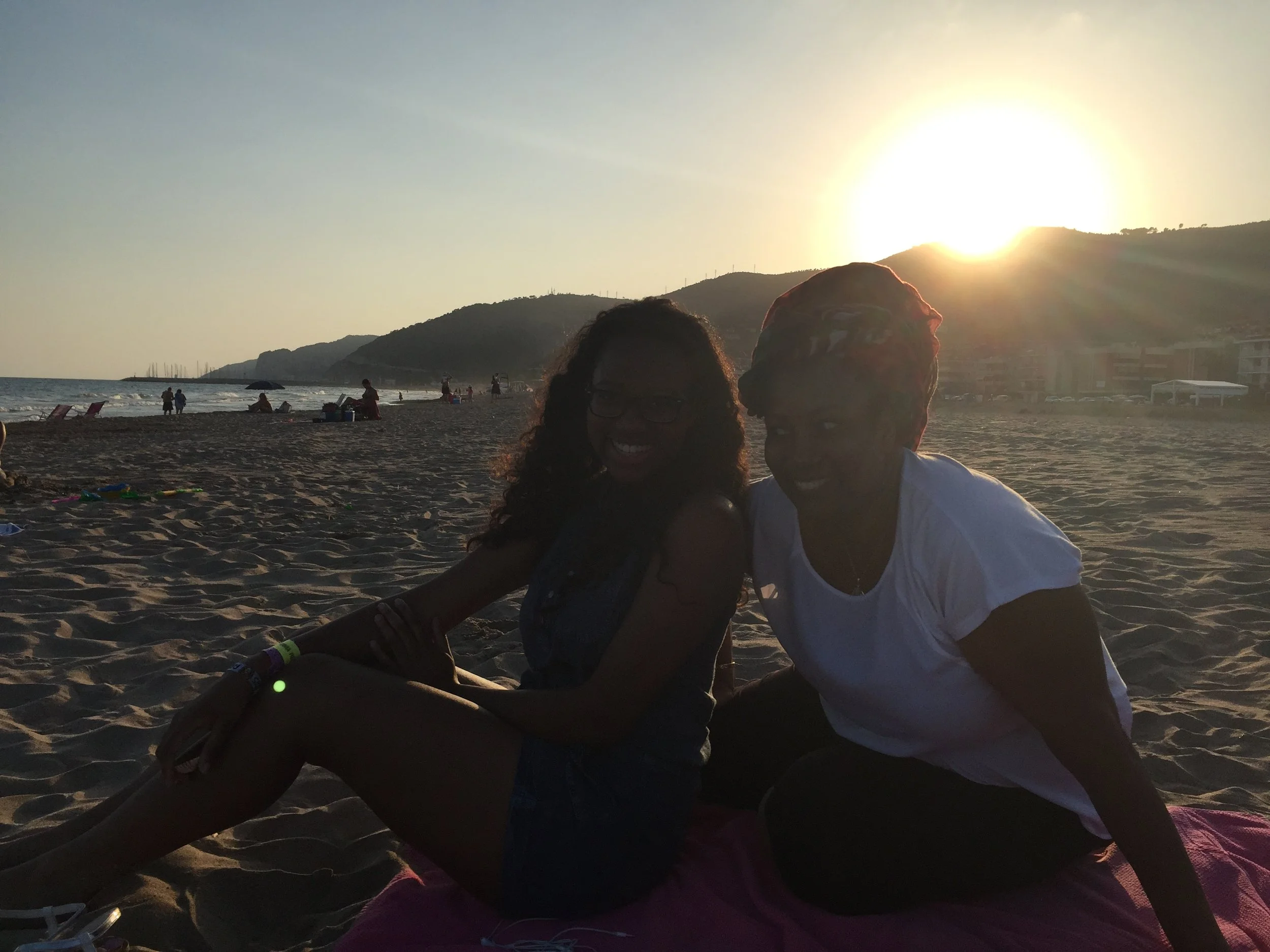 Me and my Mama in Barcelona 