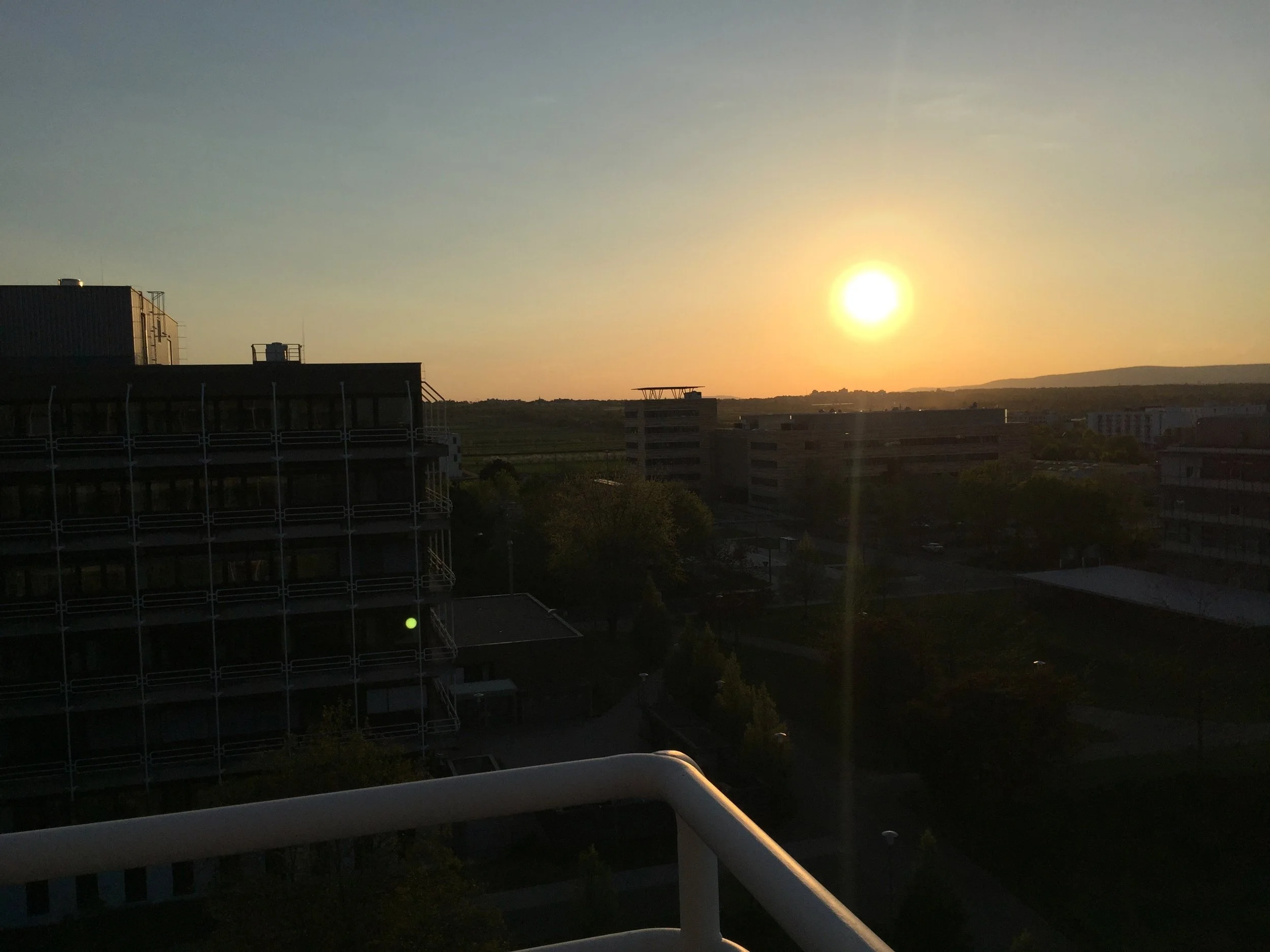 Sonnenuntergang Vorkurs '18