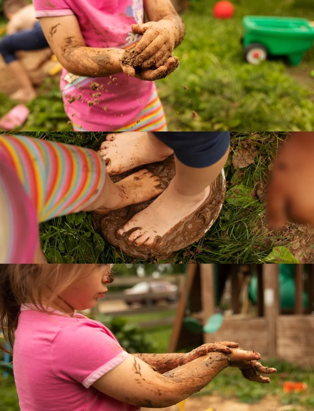 The art of making a proper mud pie
Because kids photos should look and feel like childhood