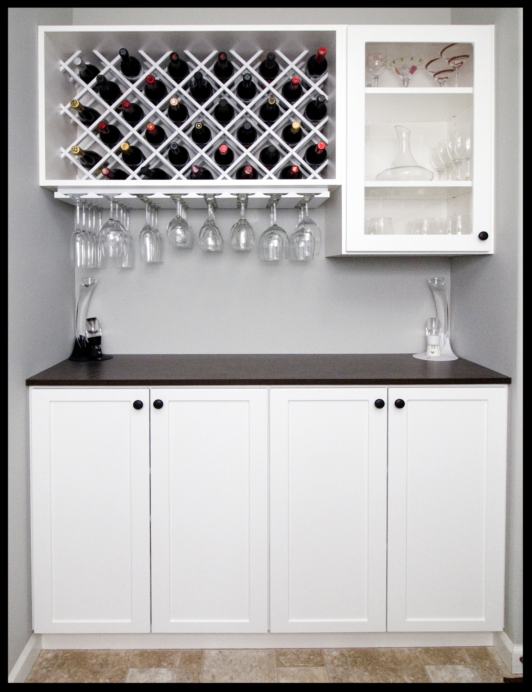 White Wine Rack