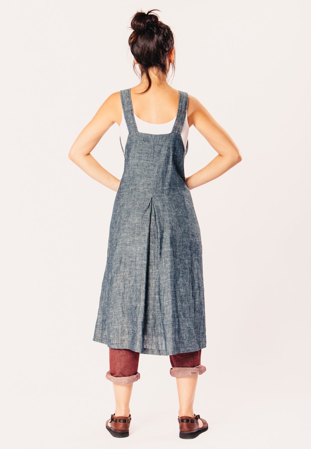 The best pinafore dress sewing patterns | Gathered