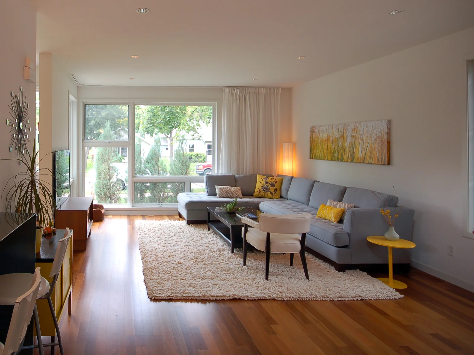  Living room looking west.  with Hive Modular 