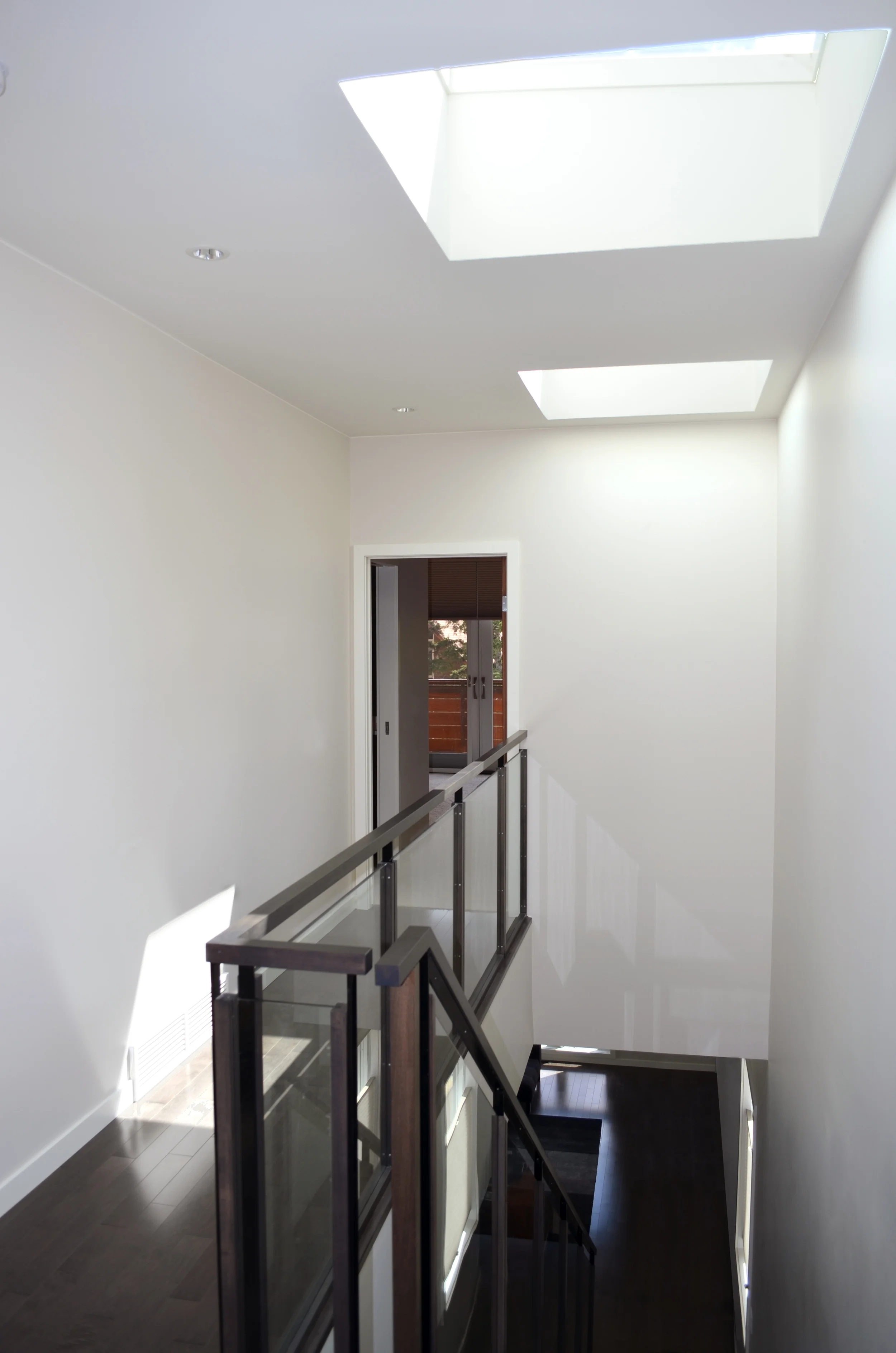  Upstairs looking west to ensuite.  with Hive Modular 