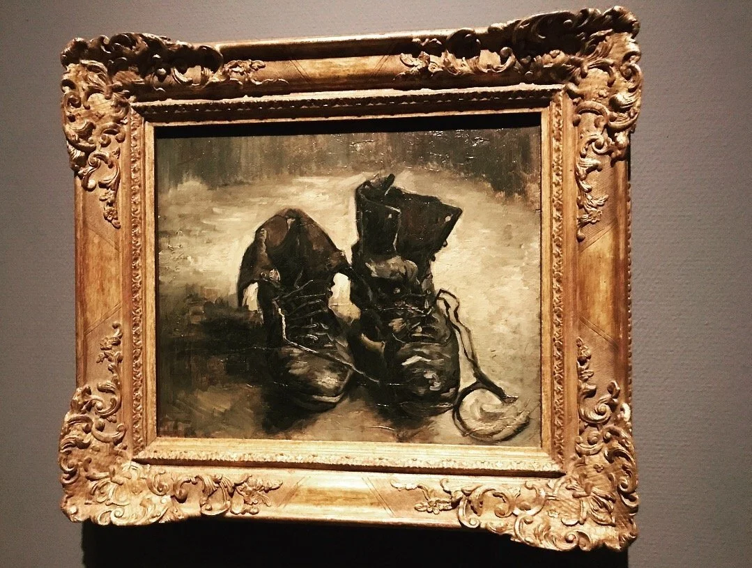 Vincent Van Gogh's painting of Shoes 