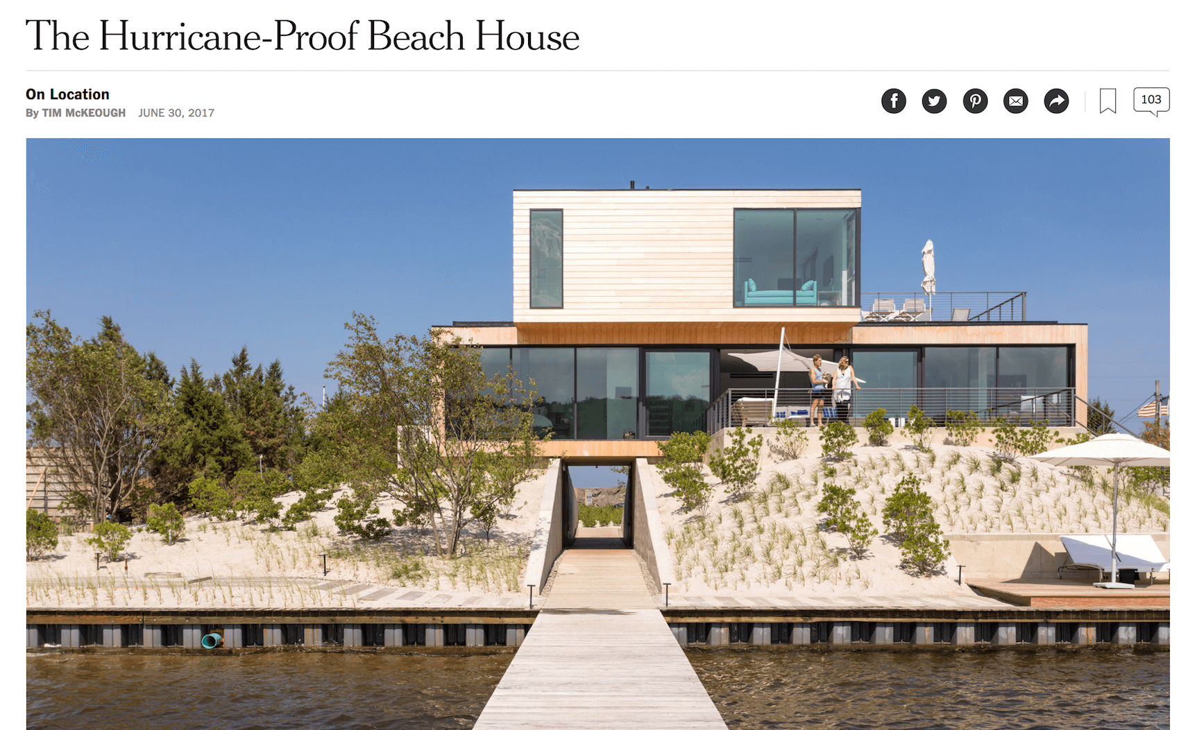 New Jersey Beach House Interior Design | NY Times