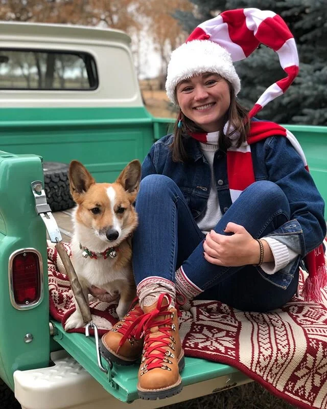 not an entirely accurate depiction of our Christmas seeing as I just spent the last 2 hours sobbing through little women but merry merry from us anyways