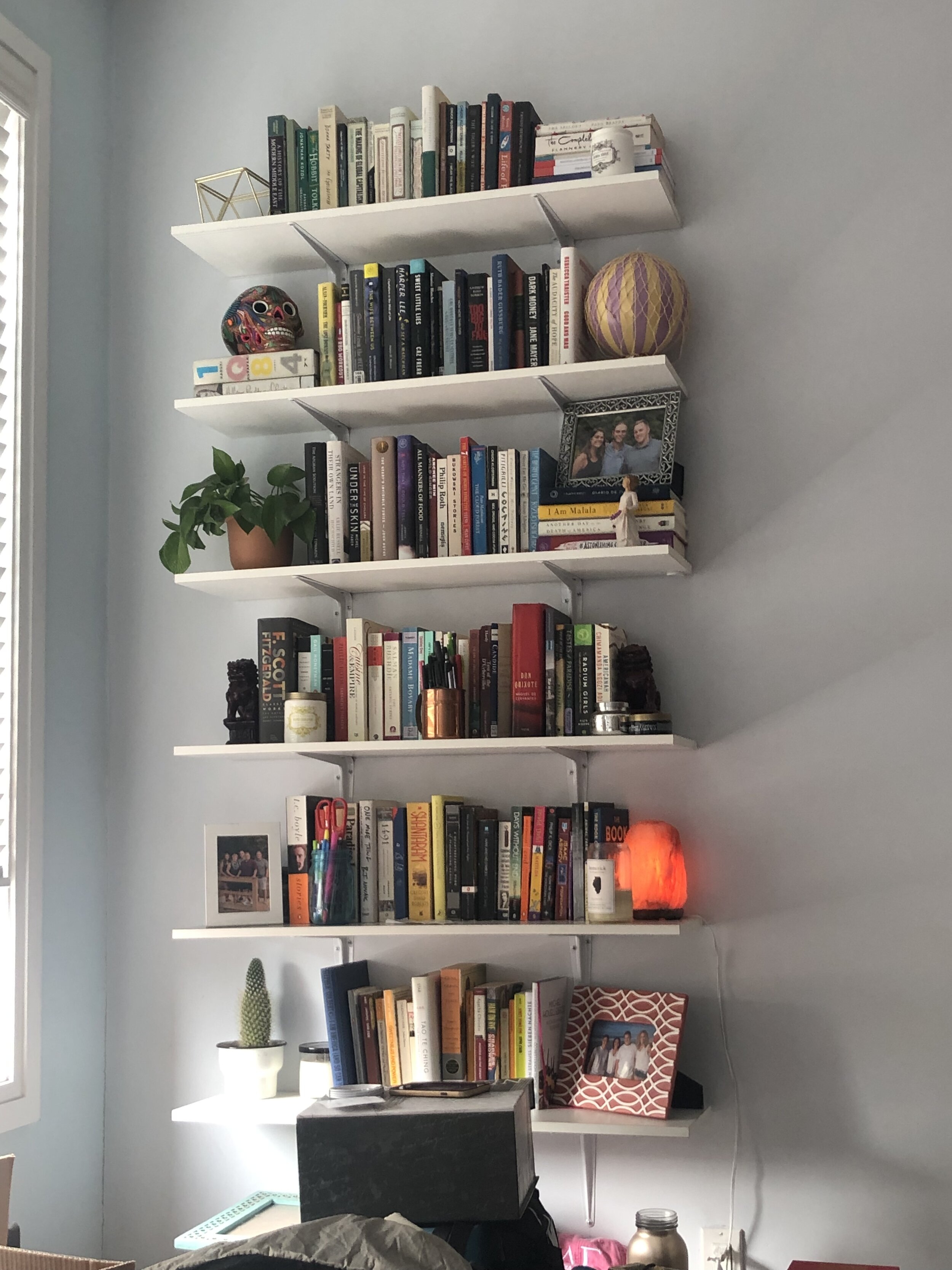 Helped my dear friend Meg move aka organized her books, which was truly my honor.