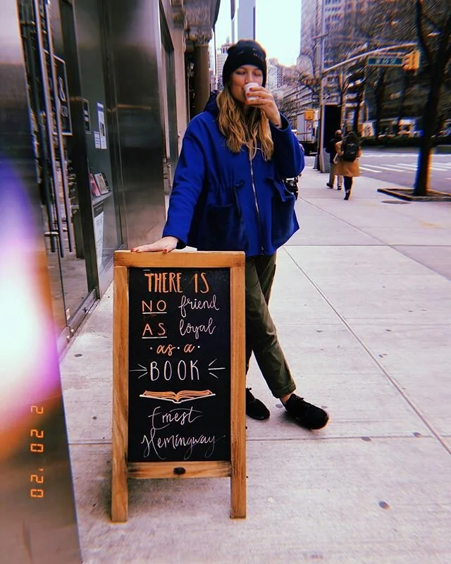 ...and Alexa Fleet.
Happy to be back in NYC, where I can [once again] have spontaneous lunch dates with this gal whenever I want.